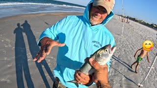 Everybody Catching Fish! 🐟🐟🐟 #4k #Fishing #VilanoBeach #SurfFishing #Subscribe #Fish #StAugustine