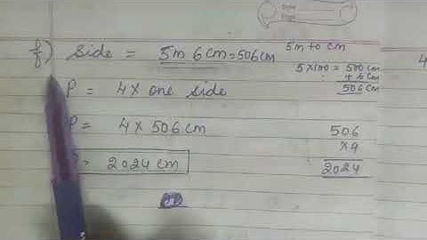 Class-4, Subject-Maths, Video-38, Chapter-Perimeter & Area, Exercise-12.2, Part-3 by Mrs Surekha