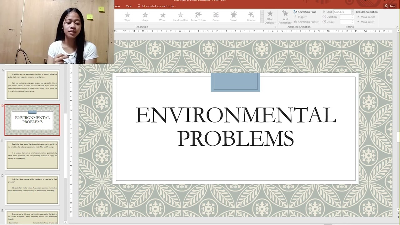 Challenges of Global Cities