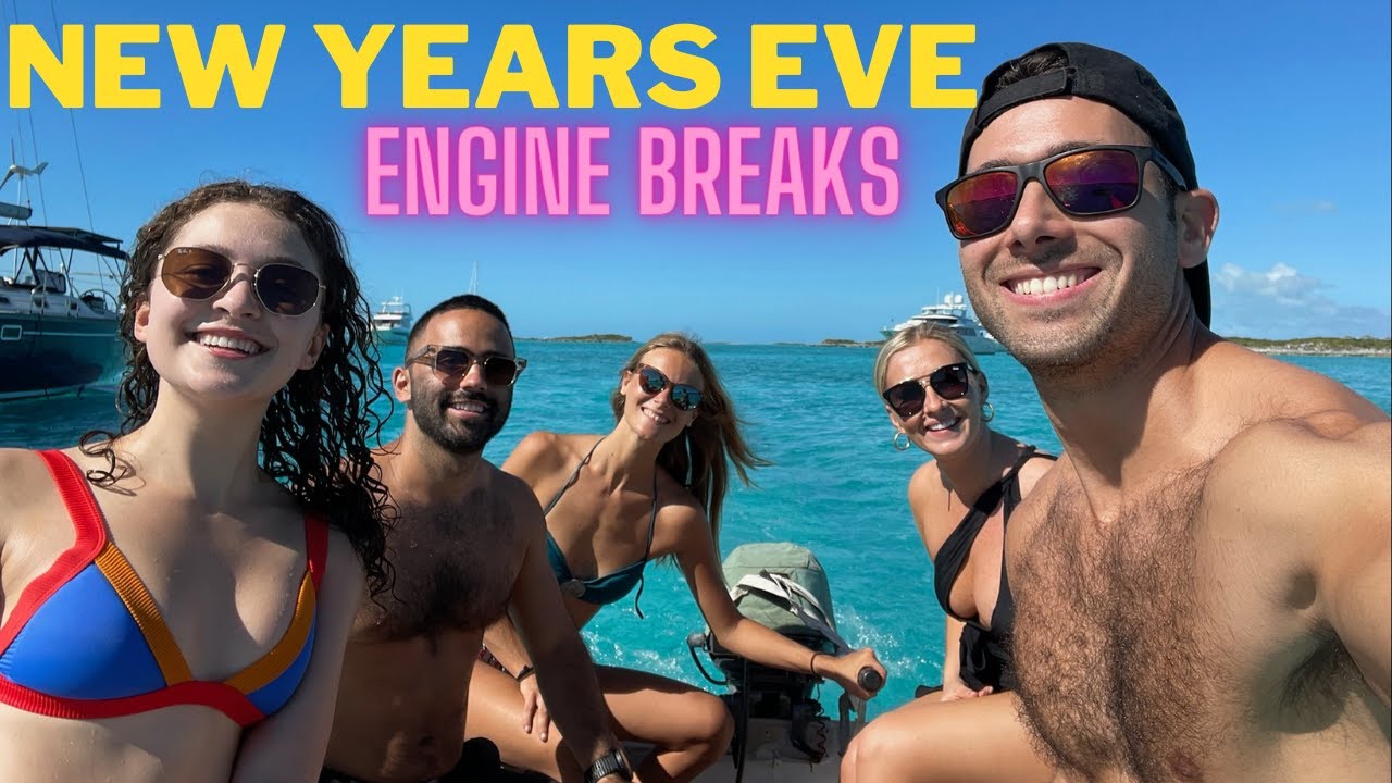 FIRST charter, NEW engine breaks swimming with SHARKS on new years eve trip! [ep 4]