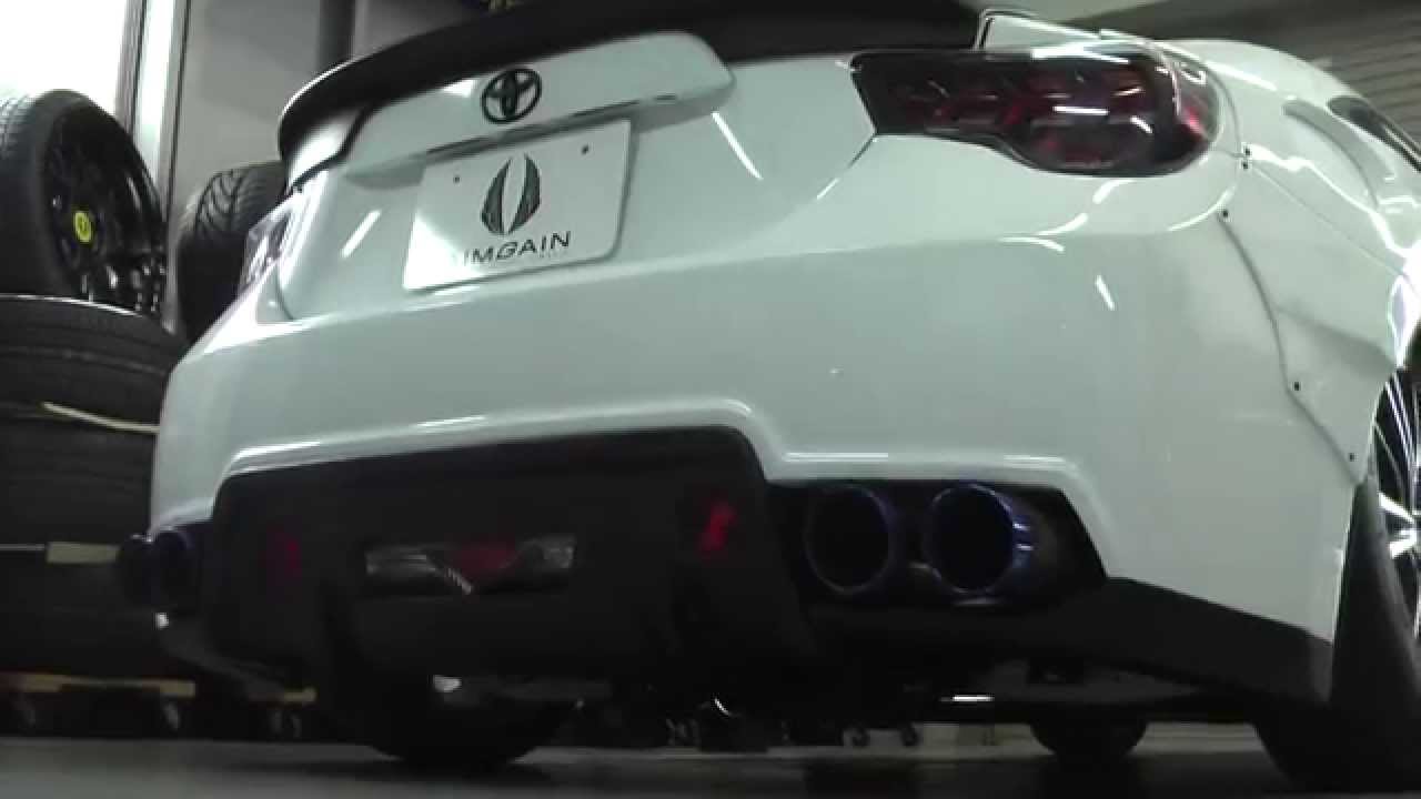 MUFFLER　SOUND ～ TOYOTA86（LF-SPORT エアロ専用） - YouTube