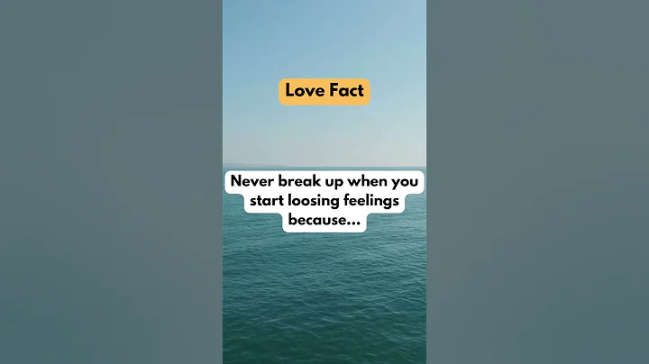 When Feelings Fade #shorts