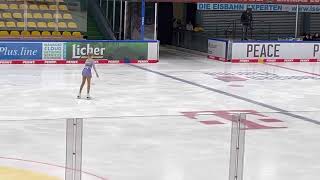 Mia Day Eiskunstlauf Hessenpokal November 2022