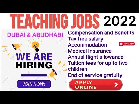 teaching jobs at uae