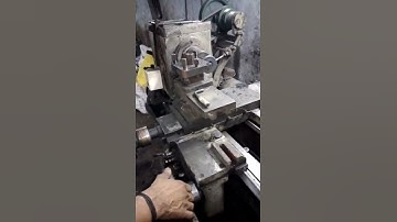 turning and facing using mandrel