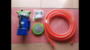 Test công suất thực tế của máy bơm áp lực 12v-180/220w trong các điều kiện khác nhau