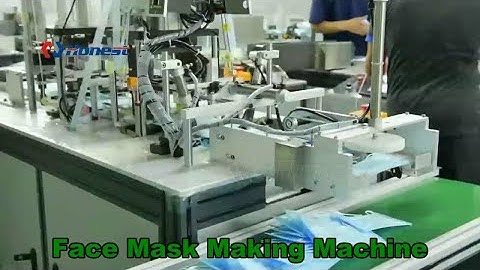 Installation, Production, Packaging And Disinfection Of Automatic Disposable Mask Making Machine