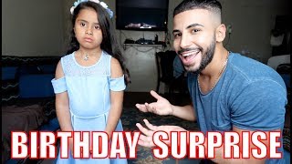 SURPRISING HER WITH NOTHING ON HER BIRTHDAY *emotional prank*