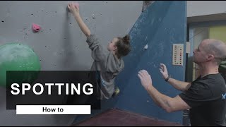 How to be a good spotter when climbing with Psychi Athlete & Team GB Para Climber Keith Lynch