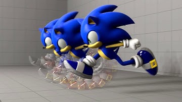 (SFM) Random Sonic Running animation