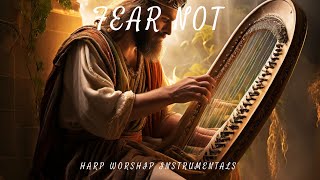 FEAR NOT / PROPHETIC HARP WARFARE INSTRUMENTAL / DAVID HARP / 432Hz BODY HEALING INSTRUMENTAL