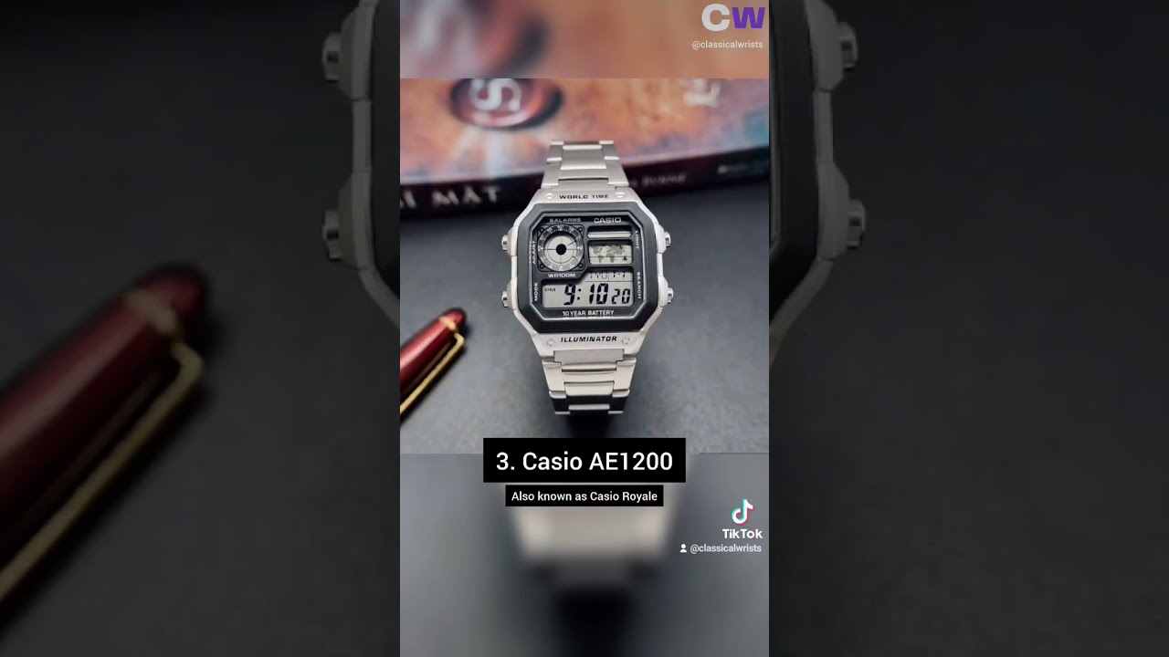 5 Best Casio Wristwatches Of All Time
