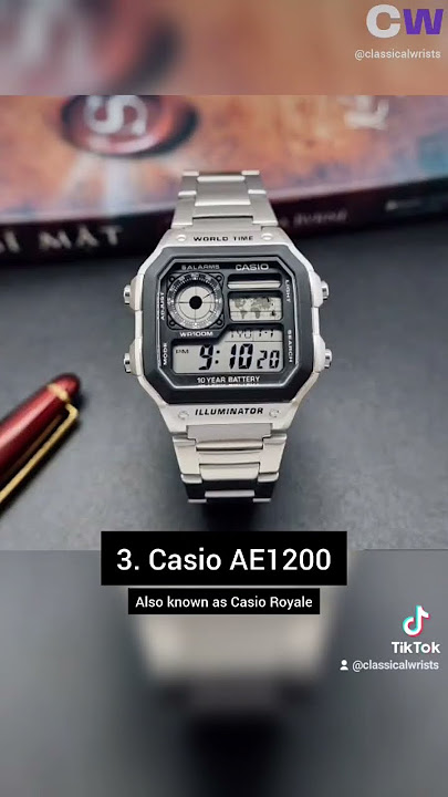 5 best casio wristwatches of all time