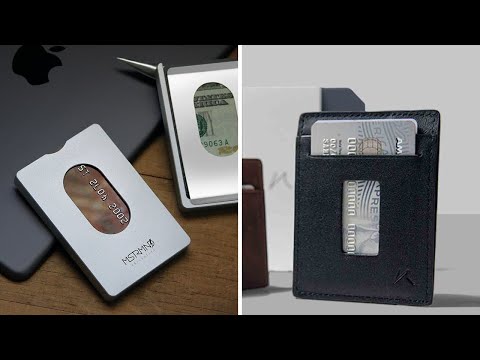 7 Best Minimalist Wallets for Men - YouTube