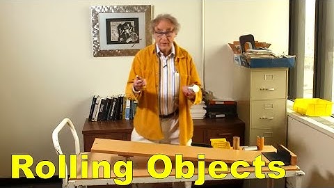 Rolling Objects | Walter Lewin