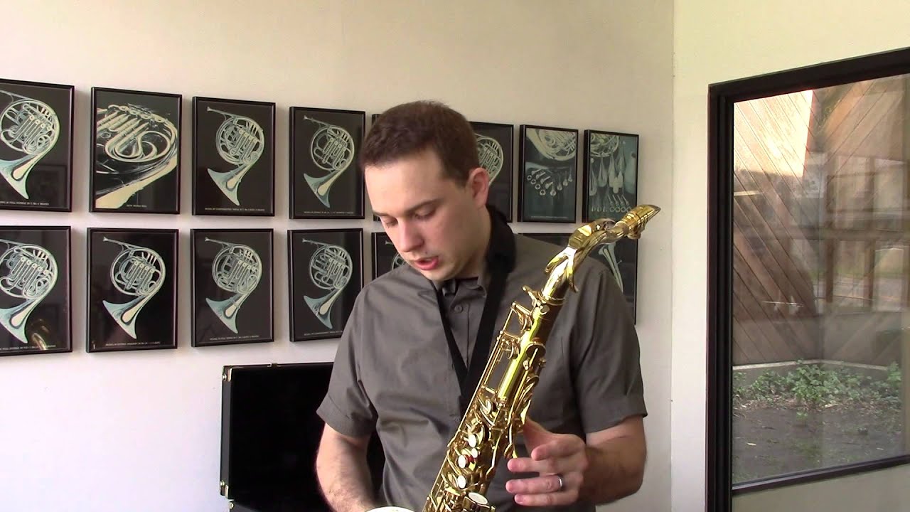 Antigua Model 552 Tenor Sax Demo, Wichita Band Instrument Co YouTube