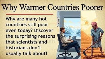 Why Warmer Countries Are Poorer? 🌍💰 Learn English Through Story Level 2 || Graded Reader 🎧