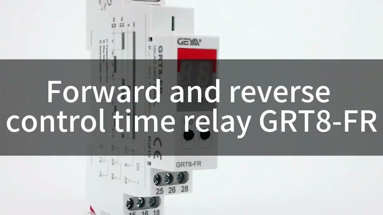 Relais Temporisé GRT8-M1 Multifonctionnel Minuteur AC DC Contacteur Isolateur Din Montage Sur Rail Acdc 12 V 240 V Minuterie Relais De Synchronisation Relais Temporisé 12v