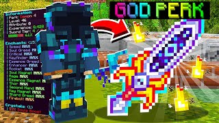 Rolling The Best Rare Godly Perk On The Server Minecraft Dungeons Oplegends