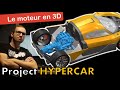 Je fabrique une hypercar  moteur  pilote en cao hypercar project 13