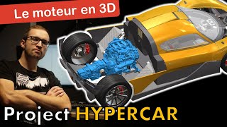 Je fabrique une HYPERCAR ! moteur + pilote en CAO [Hypercar project #13] by Benjamin Workshop 103,540 views 1 year ago 18 minutes