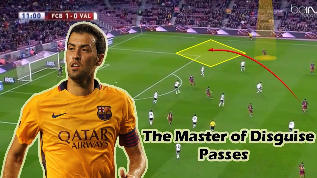 The Master of Disguise Passes Sergio Busquets YouTube