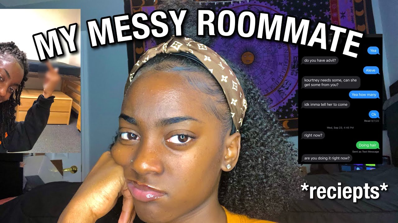 College Roommate Horror Story *with receipts*| SHE TRIED TO FIGHT ME