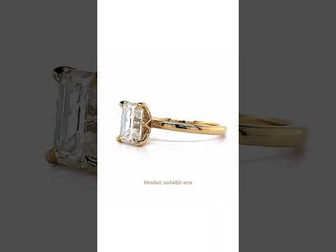 Round and Marquise Vine Inspired Lab Grown Diamond Engagement Ring ring video