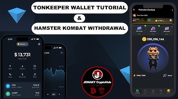 Tonkeeper Wallet Full Tutorial - Hamster Kombat Withdrawal 🐹