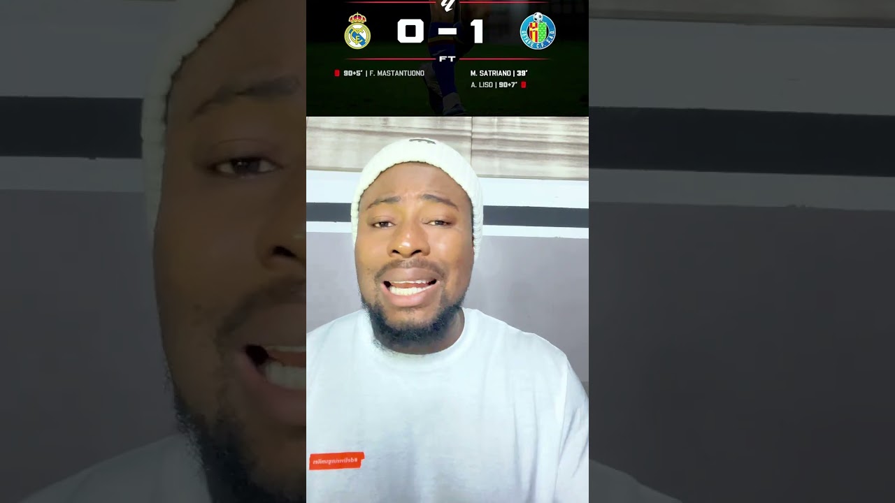 Real Madrid 0-1 Getafe 