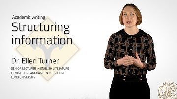 Informatie structureren