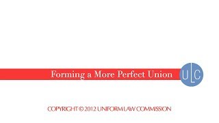 Forming a More Perfect Union