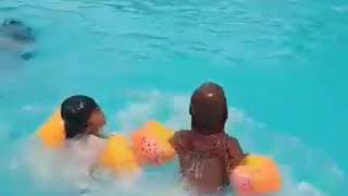 Anak ku terjun bebas apa aja😁(1)