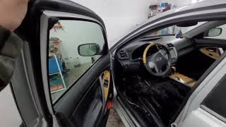Toyota Camry 40 ремонт петли и ограничителей дверей