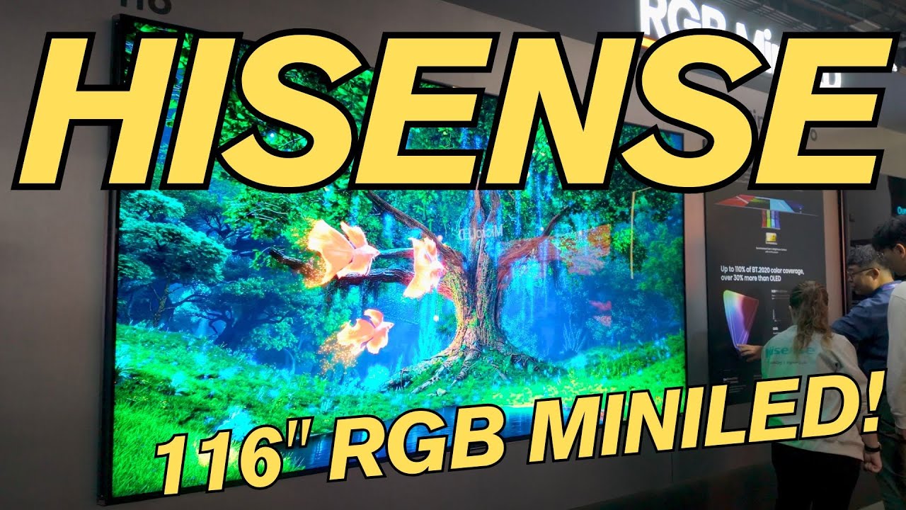 116-Inch RGB MiniLED Monster: Hisense's CES 2026 Game Changer
