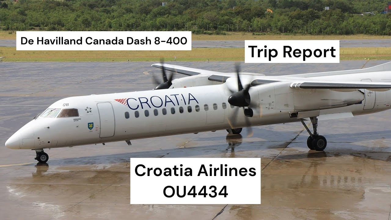 Trip Report - Croatia Airlines Dash 8-400 RJK-MUC | 20cm stall before touchdown?
