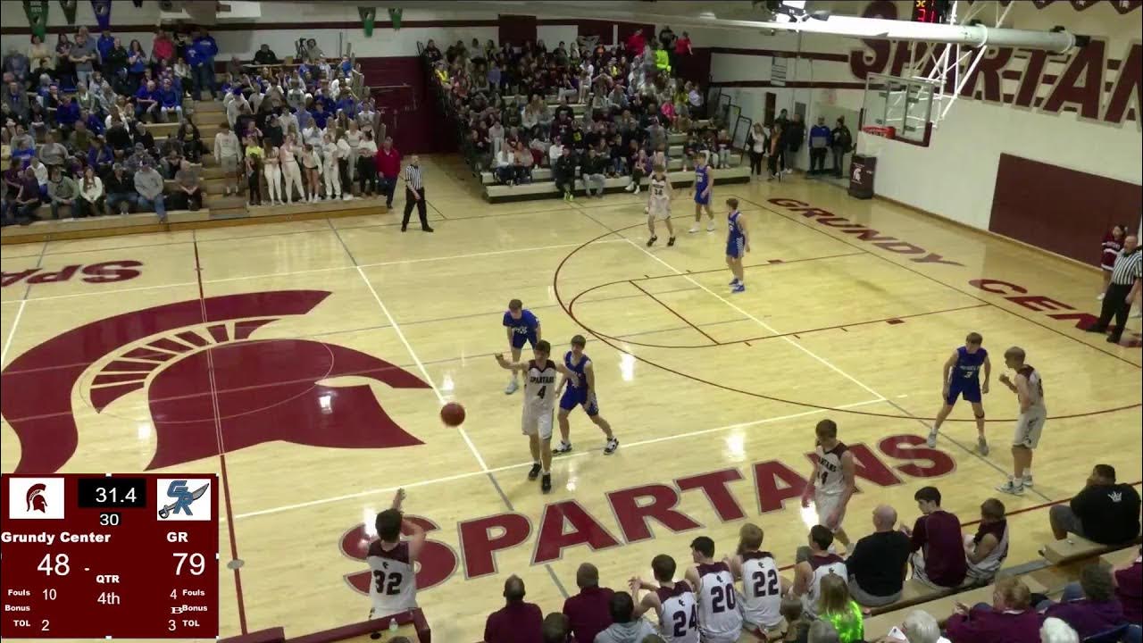 Grundy Center High vs. GladbrookReinbeck G/B Varsity YouTube