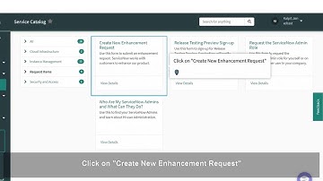 MyGuide: How to create new enhancement request in HI Service Portal