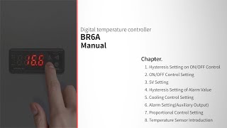[Hanyoungnux] Digital Temperature Controller BR6A - How to set