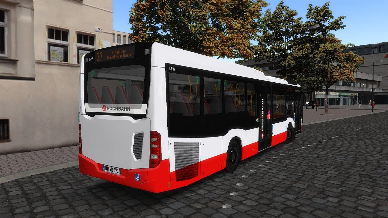 OMSI 2 - Der originale Hochbahn Schnellbus! - MB Citaro 2 LE - Hochbahn 6718 - Hamburg