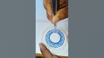 How many rotations did this pen make in total ? #spirograph #2024 #shorts