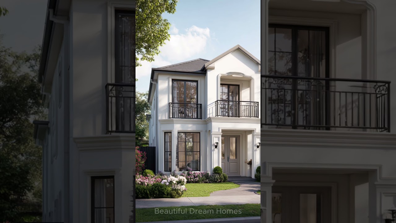 Iconic White Modern Home | Magazine Worthy Elegance in Every Detail 📸🏡 