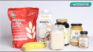 Almond Milk Breakfast Smoothie with #GetActiveEat