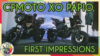 CFMoto XO Papio : Press Launch & First Impressions | Stylish & Retro Minibikes