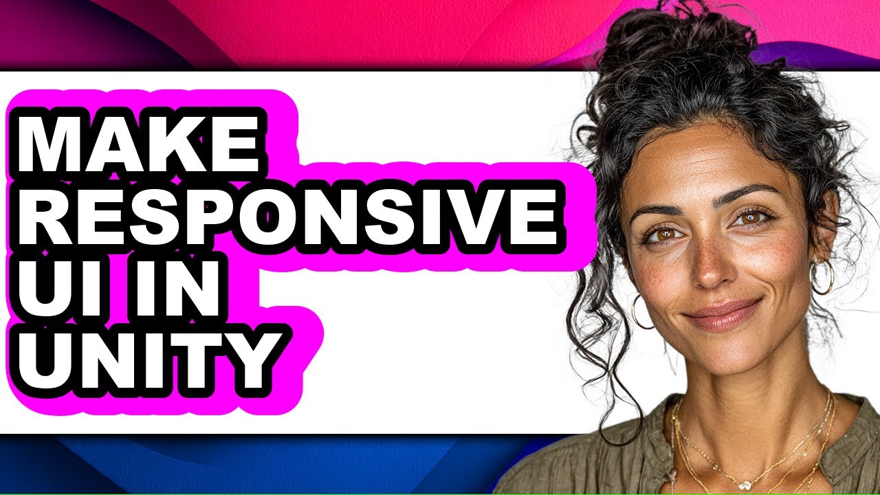 How to Make Responsive Ui in Unity - Step by Step - YouTube