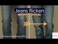 Jeans flicken #reparierenstattwegwerfen | Two and a half seams