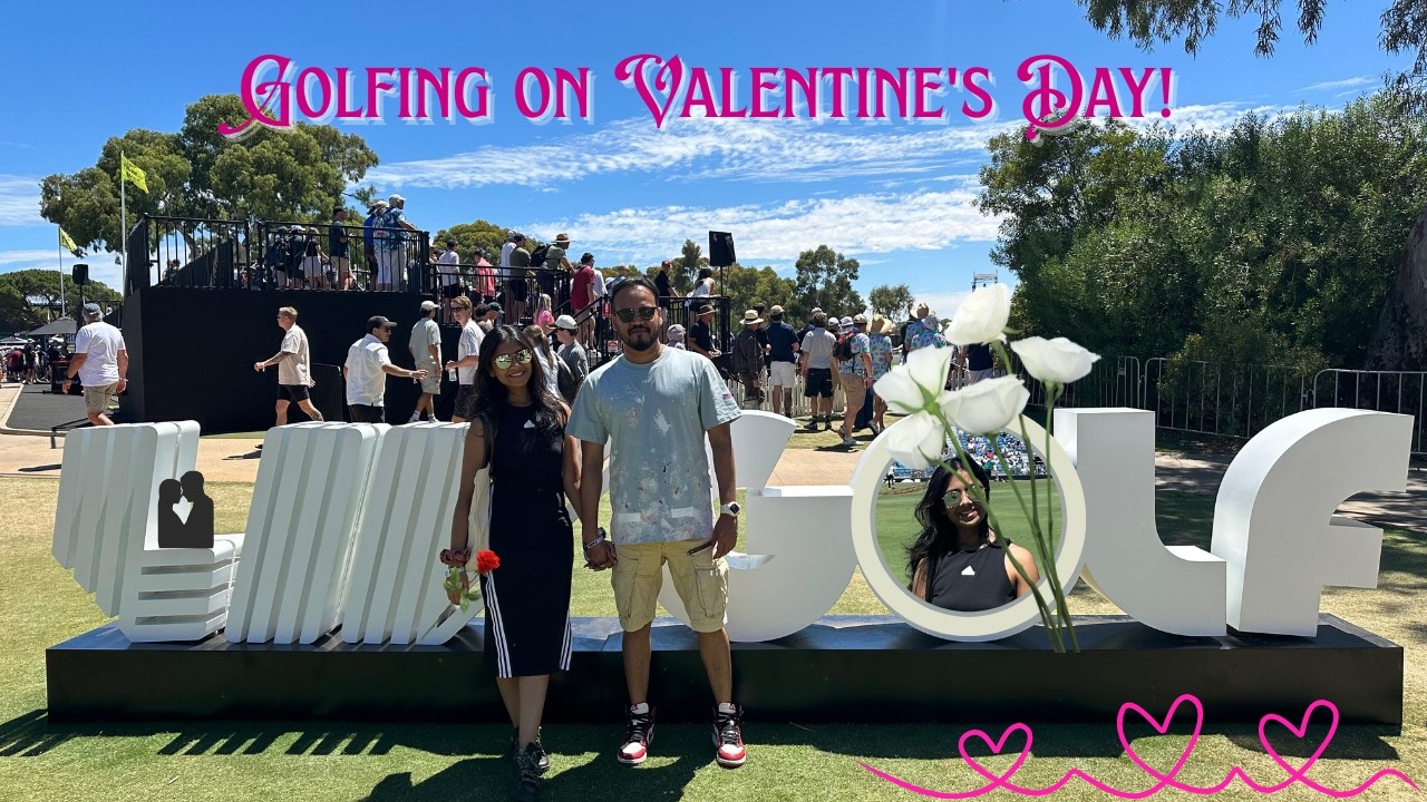 Lens:32) Who Won the Romantic Golf Date Challenge? 🏆 LIV Golf Adelaide 2026 & John Summit #golfvlog