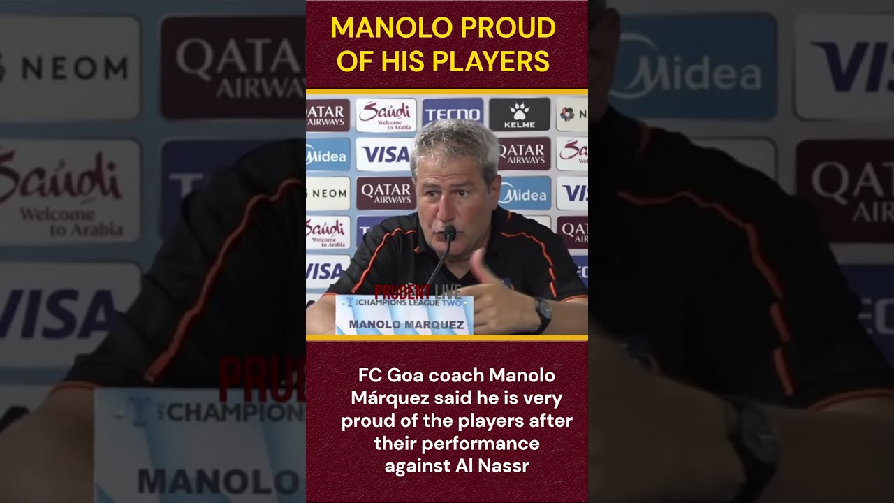 Manolo Proud Of His Players