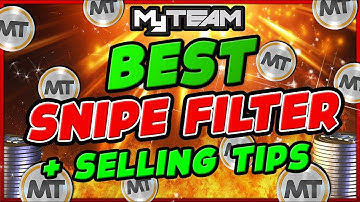 THIS SNIPE FILTER MADE ME MILLIONS OF MT IN MYTEAM ! + BEST METHOD TO SELL and SNIPE EASY MT
