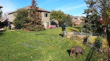 Timelapse of Ornamental Iron fence installation
